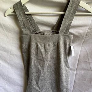 Gray Sleeveless Top